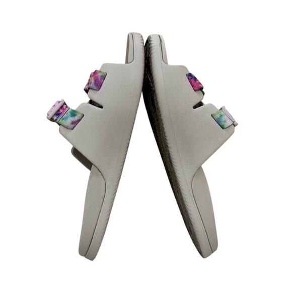 Chaco Chillos Slide Big Kid Tie Dye Sandals Slip-On Junior Girls Size 5 - Picture 4 of 8